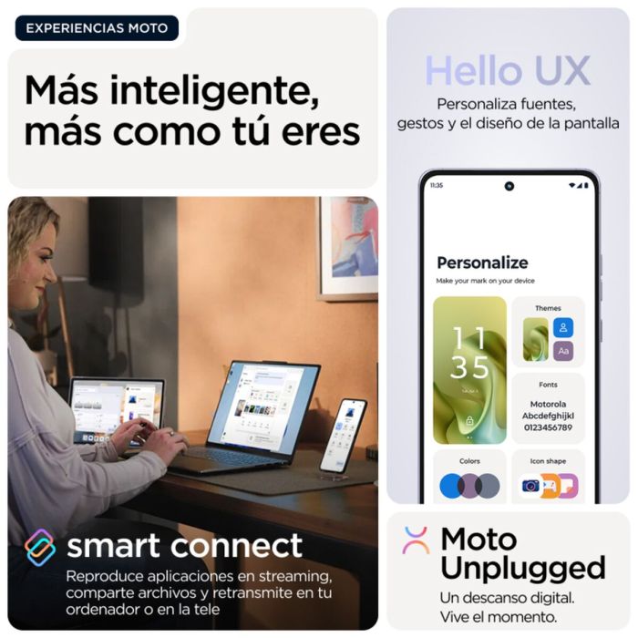 Smartphone Motorola Moto G86 5G 6,67" Mediatek Dimensity 7300 8 GB RAM 256 GB Violet 21