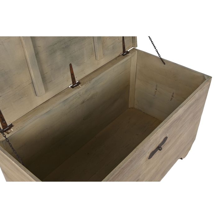 Coffre Home ESPRIT Naturel bois de teck 136 X 70 X 76 cm 7