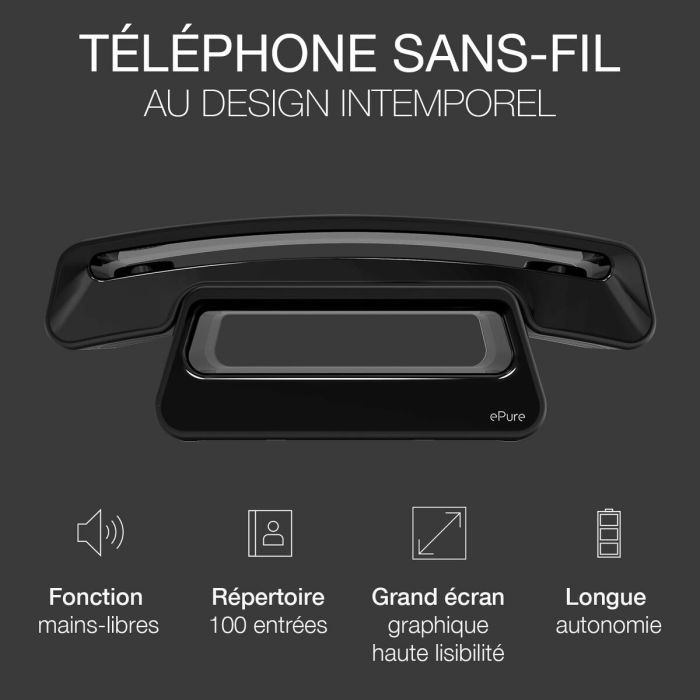 Téléphone Sans Fil Alcatel ATL1428155 Blanc Noir 6