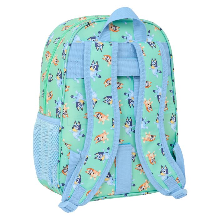 Cartable Bluey Sisters Vert 26 x 34 x 11 cm 1
