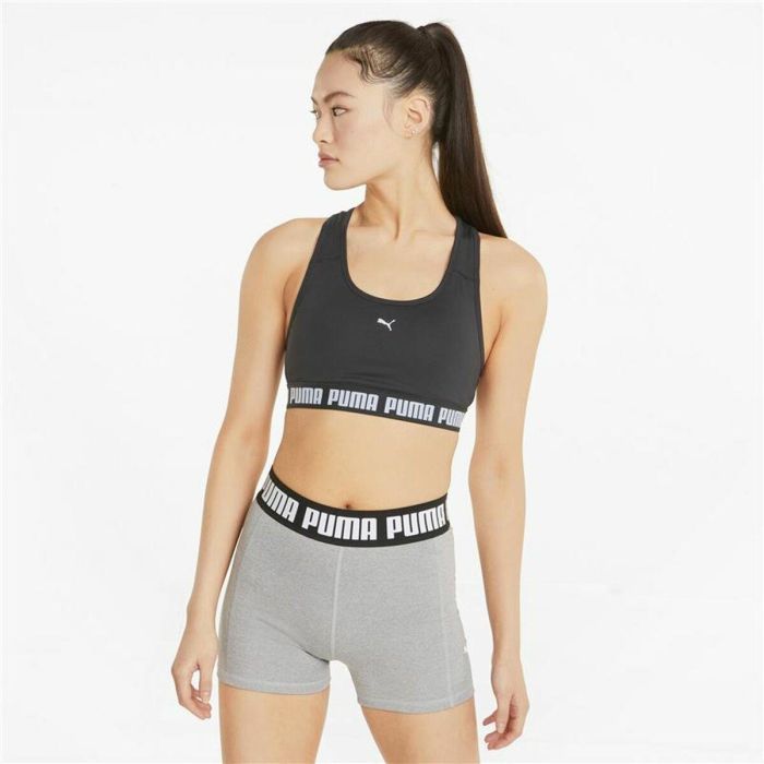 Soutien-gorge de Sport Puma Mid Impact Puma Stro Noir 3