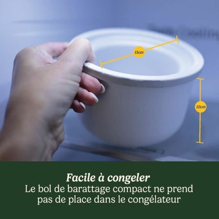 Sorbetière Cuisinart ICEM10E Blanc 12 W 473 ml 2 Sorbetière Cuisinart ICEM10E Blanc 12 W 473 ml 2