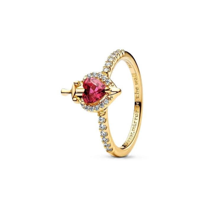 Bague Femme Pandora 163422C01-54 Doré Rose