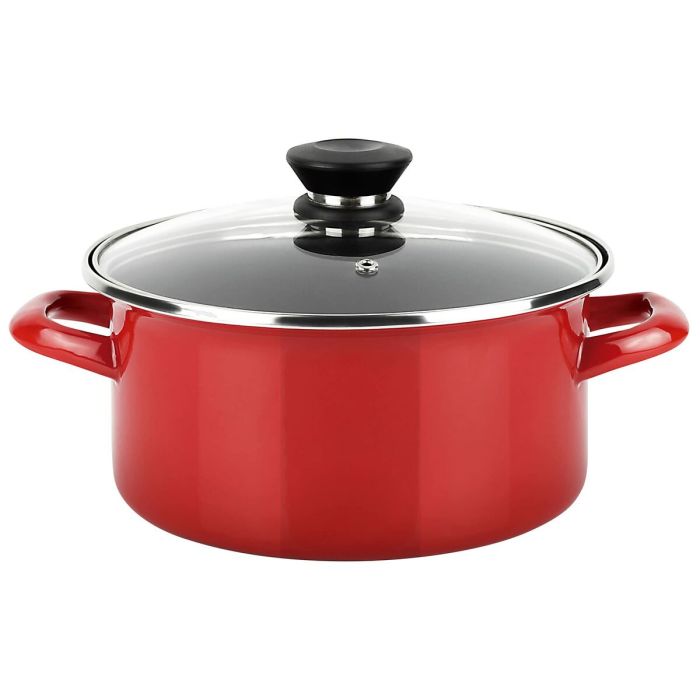 Casserole Fagor Optimax Rouge Ø 18 x 10 cm