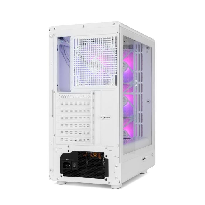 Boîtier ATX semi-tour Nox-Xtreme NXINFTYIOTAWH Blanc 6