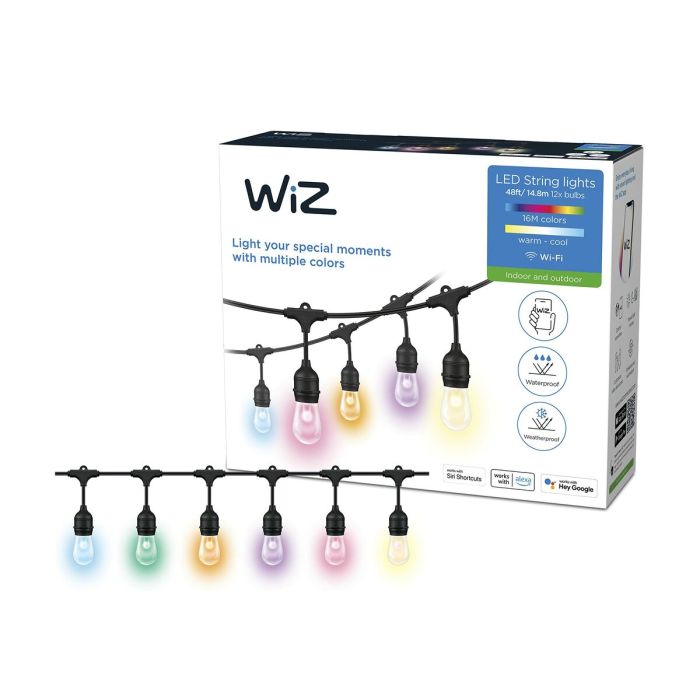 Guirlande lumineuse LED Wiz Multicouleur 8 W 8