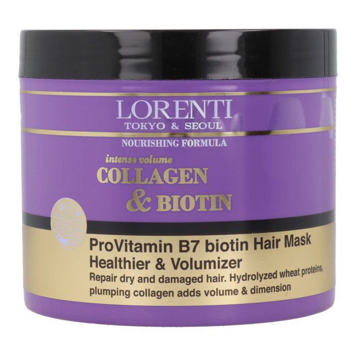 Masque pour cheveux Lorenti Collagen & Biotin 500 ml