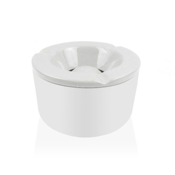 Cendrier Versa Blanc Dolomite 11,2 x 6,2 x 11,2 cm Rond 1