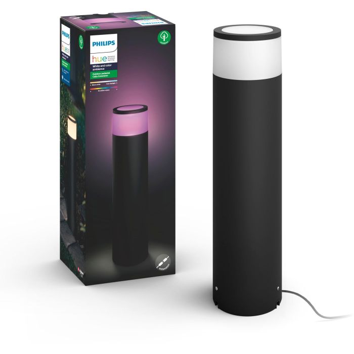 Philips Hue White & Color Ambiance Calla Sockelleuchte Verlängerung groß Schwarz 7 Philips Hue White & Color Ambiance Calla Sockelleuchte Verlängerung groß Schwarz 7