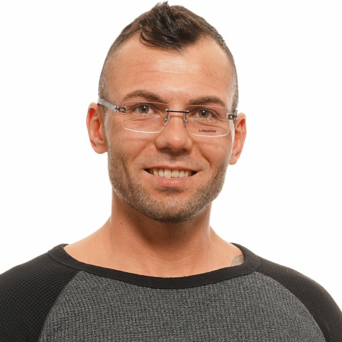 Monture de Lunettes Homme Longines LG5006-H-55014 Gris Ø 55 mm 1 Monture de Lunettes Homme Longines LG5006-H-55014 Gris Ø 55 mm 1
