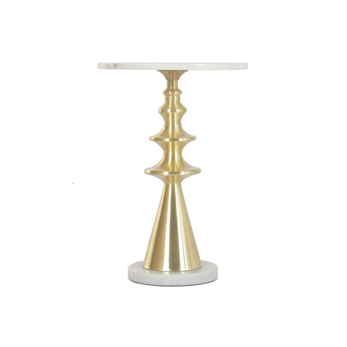 Table d'appoint Home ESPRIT Blanc Doré 41 X 41 X 58 CM 6