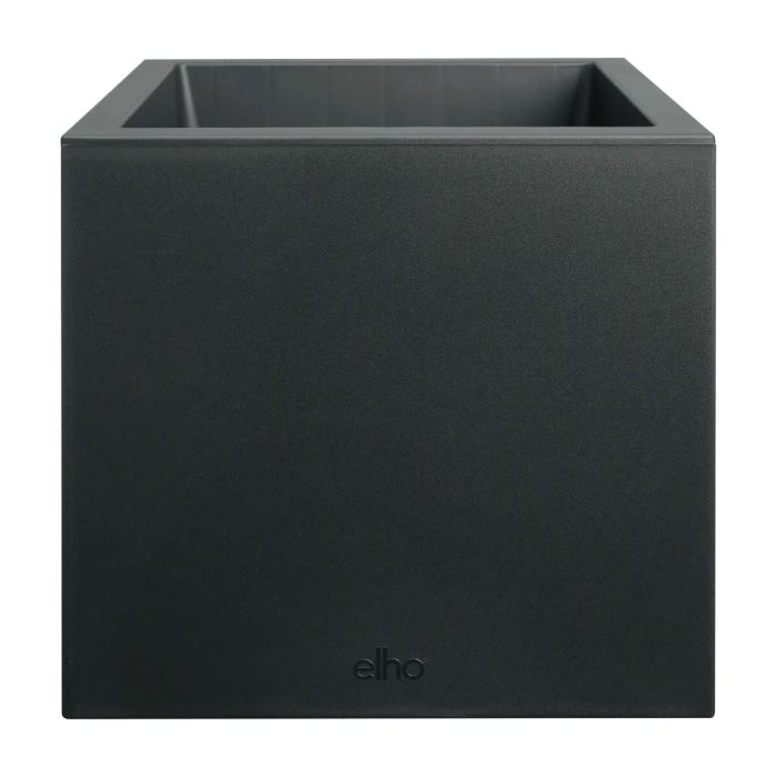 Pot Elho Noir Ø 39 cm Plastique Carré Moderne 3