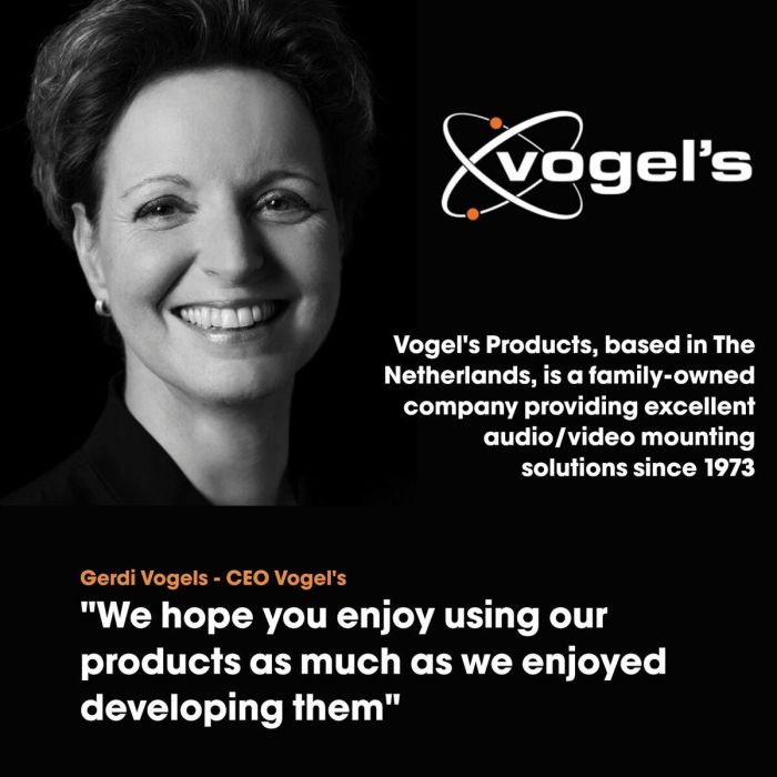 Support de TV Vogel's TVS3695 NEGRO 40" 8 Support de TV Vogel's TVS3695 NEGRO 40" 8