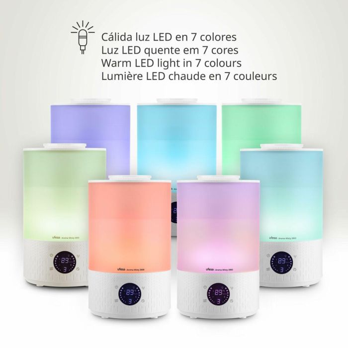 Humidificateur UFESA 30105914 2,8 L 2 Humidificateur UFESA 30105914 2,8 L 2