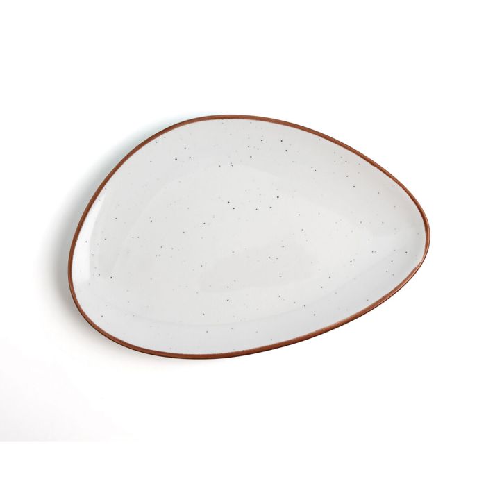 Assiette plate Ariane Terra Triangulaire Céramique Beige (Ø 29 cm) (6 Unités) 2 Assiette plate Ariane Terra Triangulaire Céramique Beige (Ø 29 cm) (6 Unités) 2