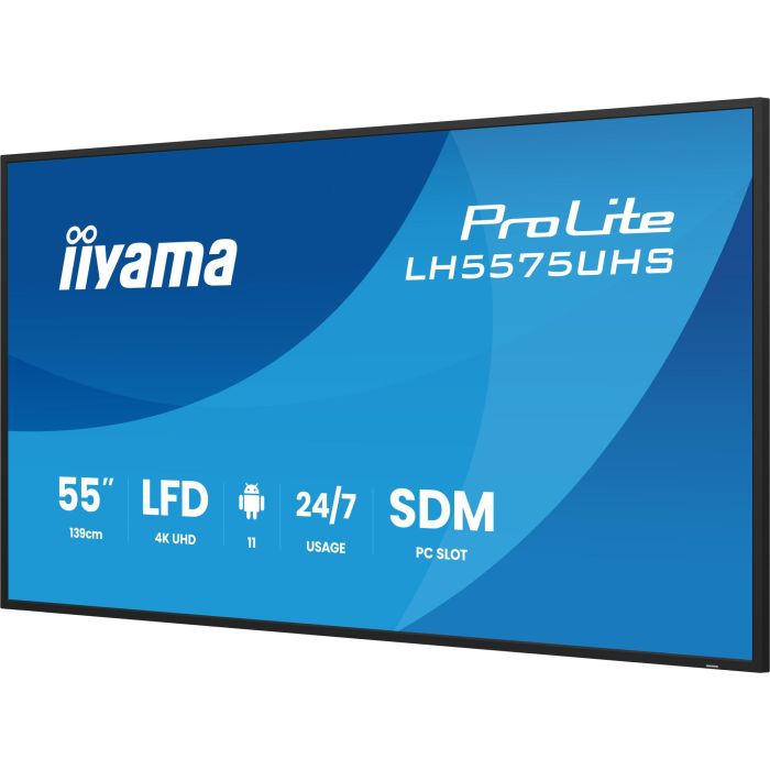 IIYAMA 139.0cm(55") LH5575UHS-B2AG 16:9 3xHDMI+DP+2xUSB (Speditionsversand) 13