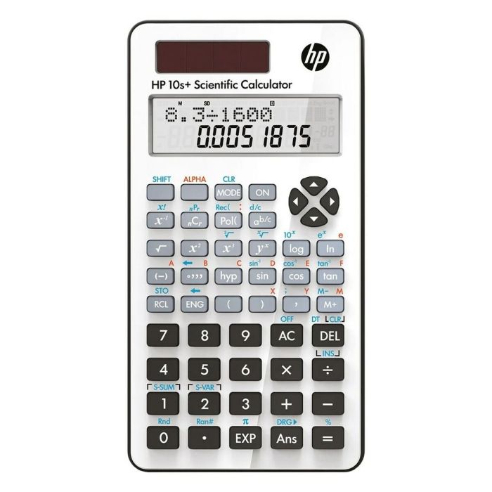 Calculatrice HP HPK10SPLUS Blanc Plastique 2 Calculatrice HP HPK10SPLUS Blanc Plastique 2