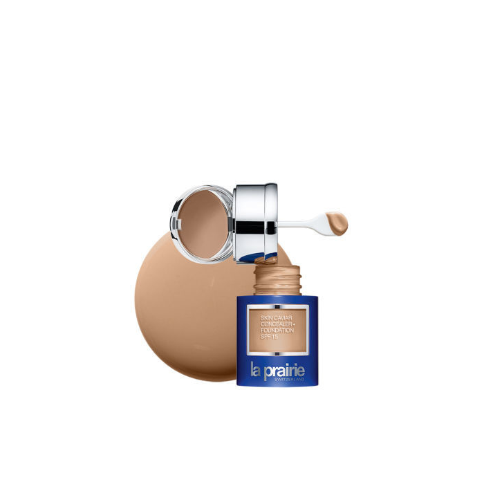 La Prairie Skin Caviar Concealer Foundation Spf 15 Honey Beige 30 mL-2 gr 1 La Prairie Skin Caviar Concealer Foundation Spf 15 Honey Beige 30 mL-2 gr 1