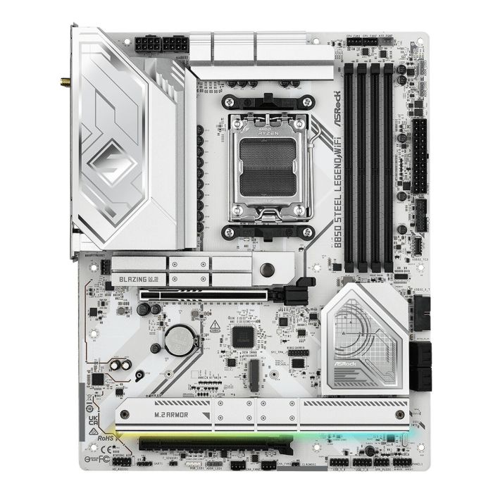 Carte Mère ASRock 90-MXBQS-A0UAYZ AMD AM5 AMD 8 Carte Mère ASRock 90-MXBQS-A0UAYZ AMD AM5 AMD 8