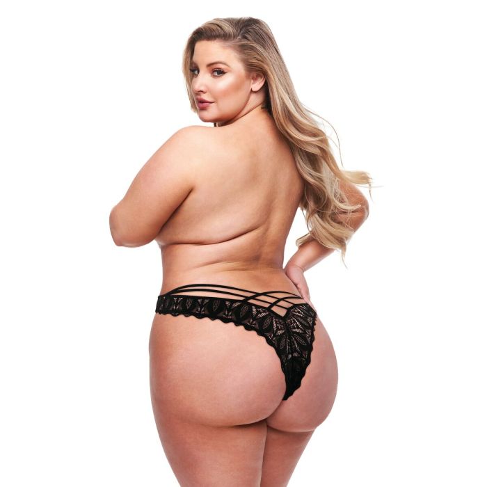 Culottes Baci Lingerie Noir 3XL/4XL 1