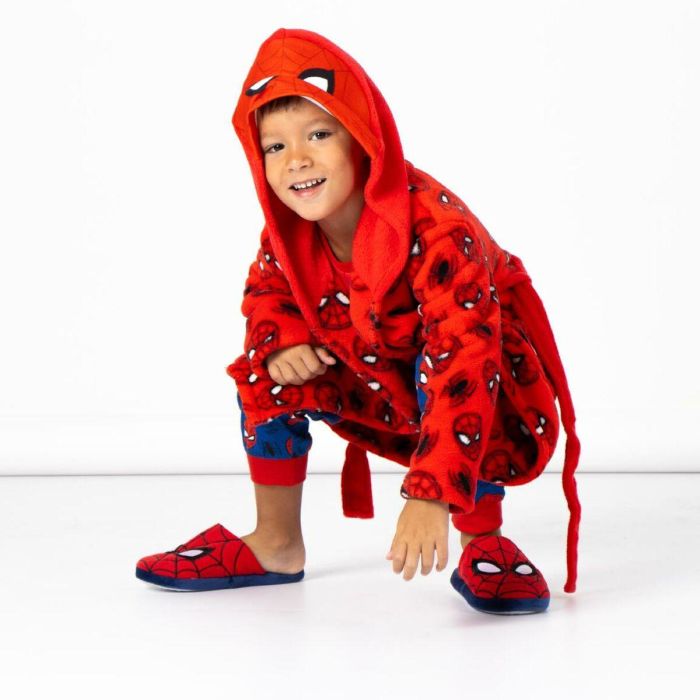 Peignoir pour Enfants Spider-Man 10 ans 4 Peignoir pour Enfants Spider-Man 10 ans 4