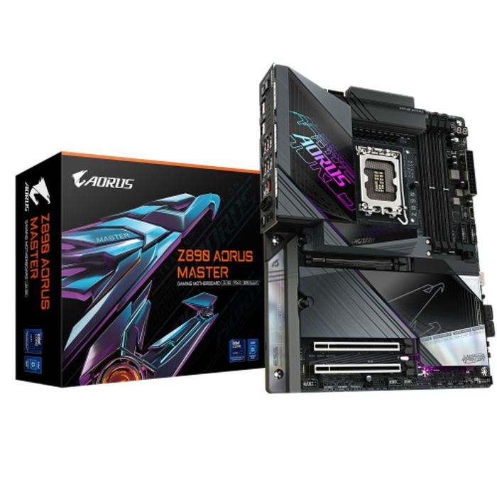 Gigabyte Carte Mère Z890 AORUS MASTER Socket S1851 DDR5 ATX Wi-Fi 7 10GbE Thunderbolt 4