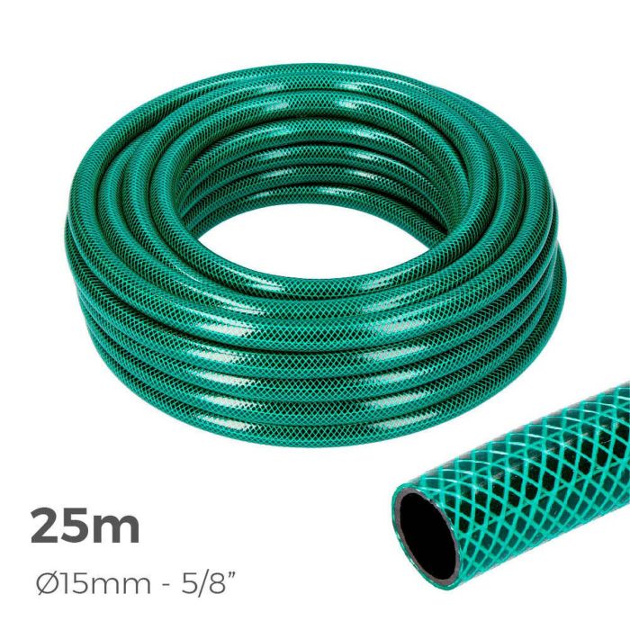 Tuyau d'arrosage EDM 74071 PVC (25 m) 2 Tuyau d'arrosage EDM 74071 PVC (25 m) 2