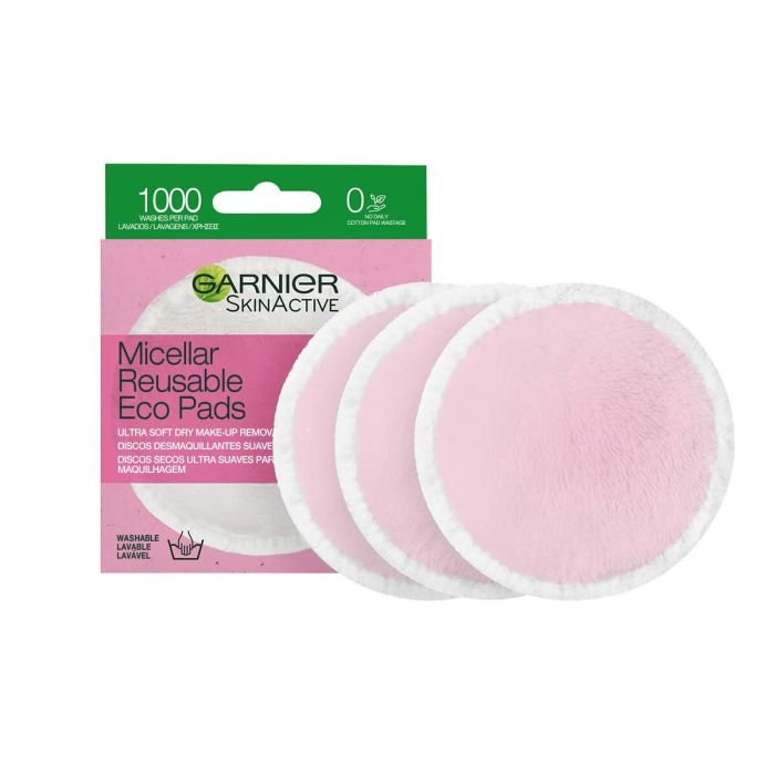 Disques démaquillants Garnier Skinactive Lavable 8