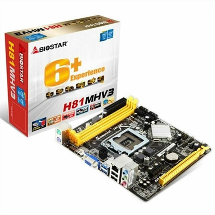 Carte Mère Biostar H81MHV3 3.0 H81 Intel H81 LGA 1150 0 Carte Mère Biostar H81MHV3 3.0 H81 Intel H81 LGA 1150 0