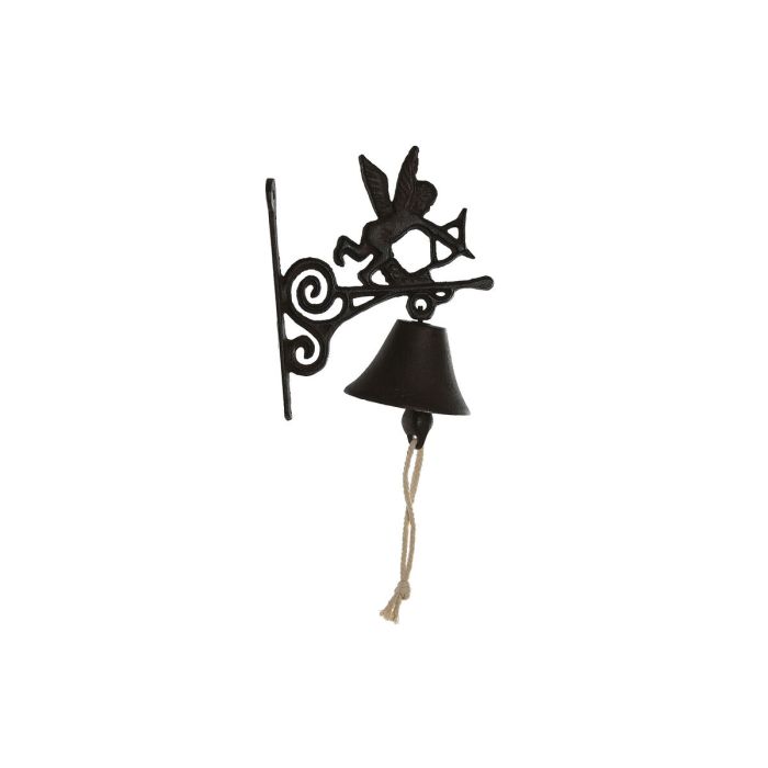 Cloche Home ESPRIT Marron Noir Fer 16,5 x 10 x 21 cm