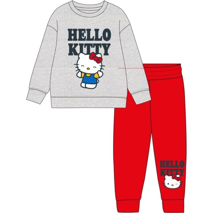 Survêtement Enfant Hello Kitty Gris 12 Ans 2