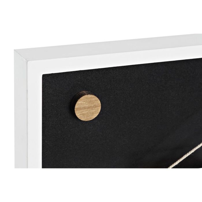 Figurine Décorative DKD Home Decor Blanc Marron Barco 40 x 3,5 x 20 cm 3