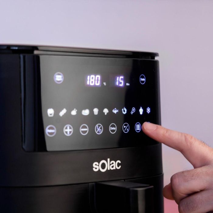 Friteuse à Air Solac FA1521 Noir 1650 W 7 L 5