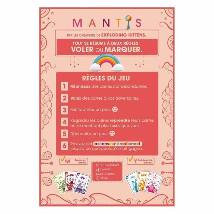 Asmodee Mantis - Jeu de société, Langue Française