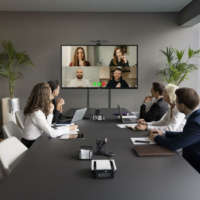 Support de table d'écran MacLean MC-113 B 70" 3 Support de table d'écran MacLean MC-113 B 70" 3