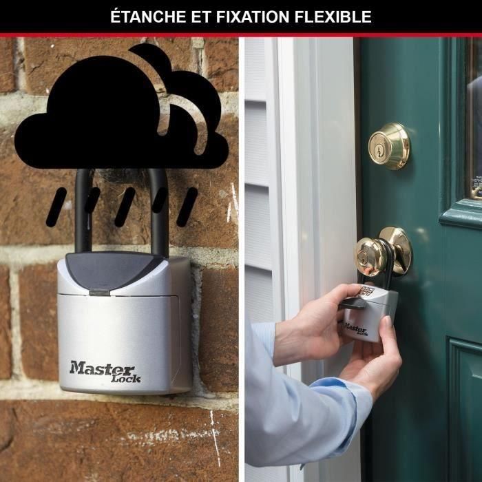 Boîte a Clé sécurisée Format XS avec Anse - MASTER LOCK 5406EURD 3