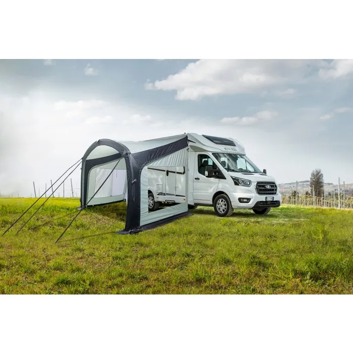 Baya Sun - Murs de protection pour solette gonflable Ombréa Air, Lot de 2 murs avec fenêtre en cristal clair en polyester 150D résistant