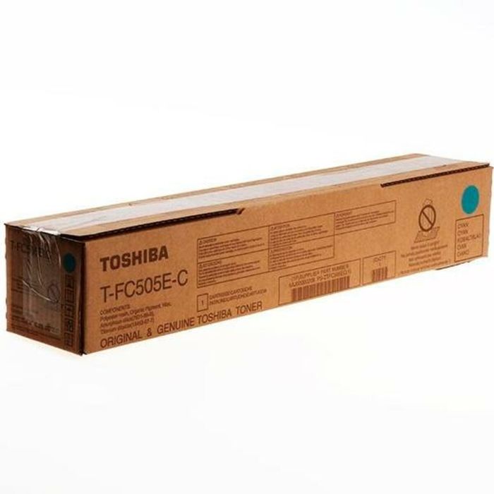 Toner Toshiba T-FC505EC Cyan 1 Toner Toshiba T-FC505EC Cyan 1