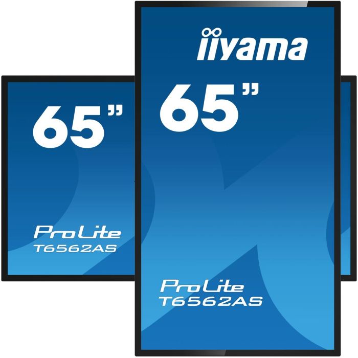 Écran Iiyama T6562AS-B1 4K Ultra HD 65" 7 Écran Iiyama T6562AS-B1 4K Ultra HD 65" 7