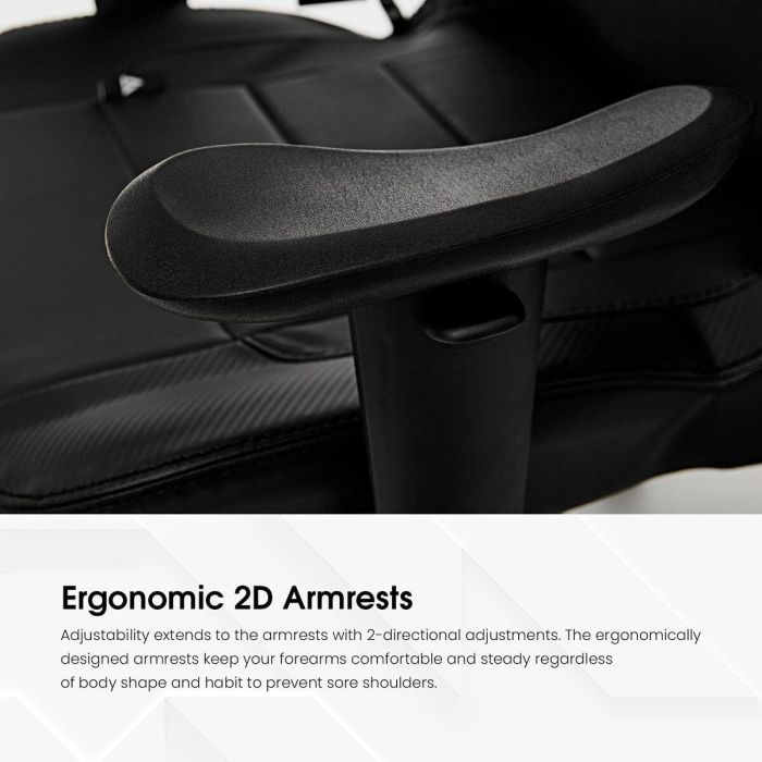 Chaise de jeu Vertagear VG-PL1000_CB Noir 3 Chaise de jeu Vertagear VG-PL1000_CB Noir 3