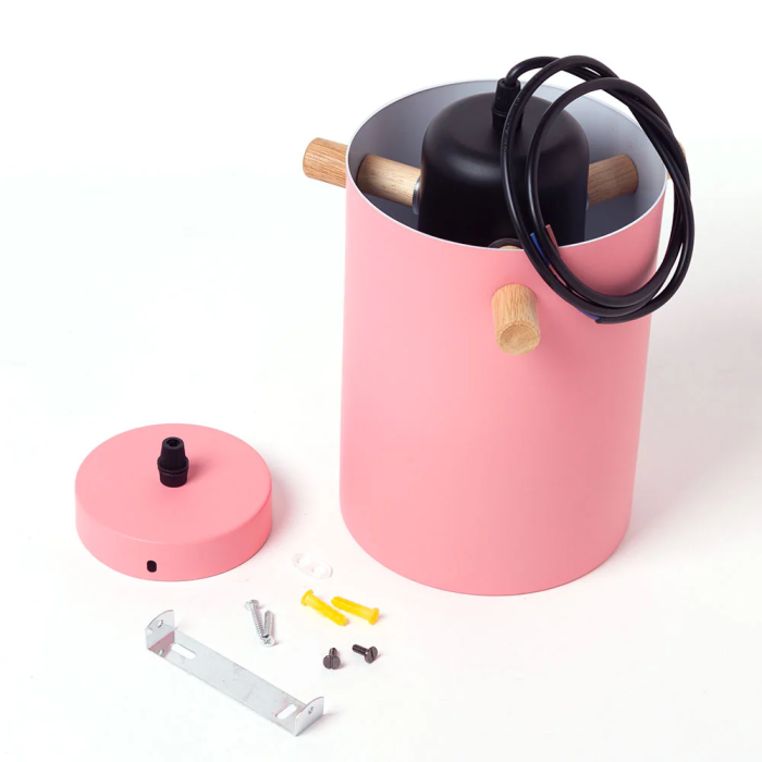 Lampe Suspendue Dahlia Métal Bois Réglable en Hauteur SKD-P1011-OG 19 Lampe Suspendue Dahlia Métal Bois Réglable en Hauteur SKD-P1011-OG 19