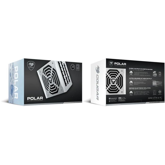 1050W COUGAR Netzteil Polar 1050W ATX3.1 / 80 Plus Plat./Modular 7 1050W COUGAR Netzteil Polar 1050W ATX3.1 / 80 Plus Plat./Modular 7