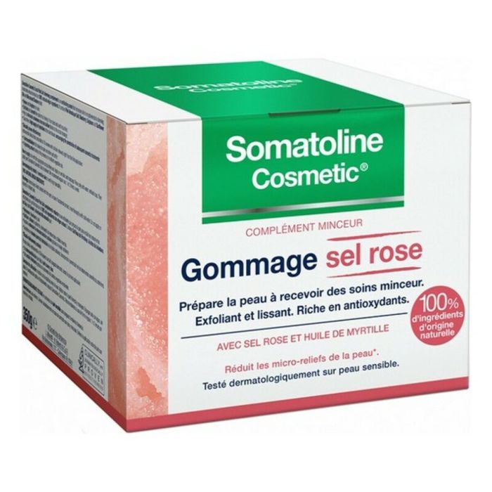 Somatoline Cosmetic Gommage Exfoliant Réducteur Sel Rose 350g