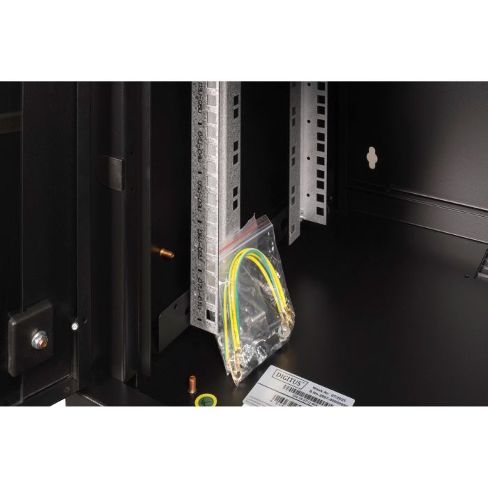 DIGITUS Wandgehäuse Unique 7HE 420x600x450mm schwarz 2