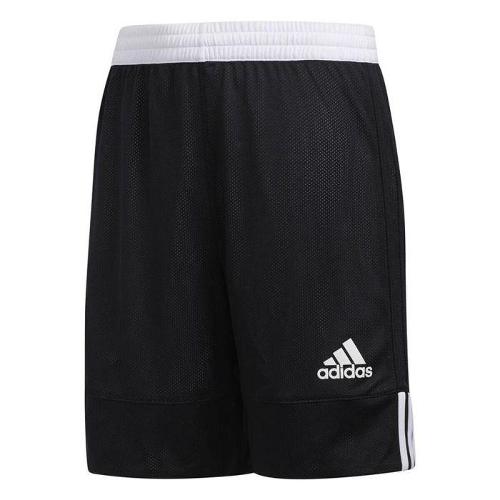 Short de Sport pour Enfants Adidas 3G Spee Rev Noir