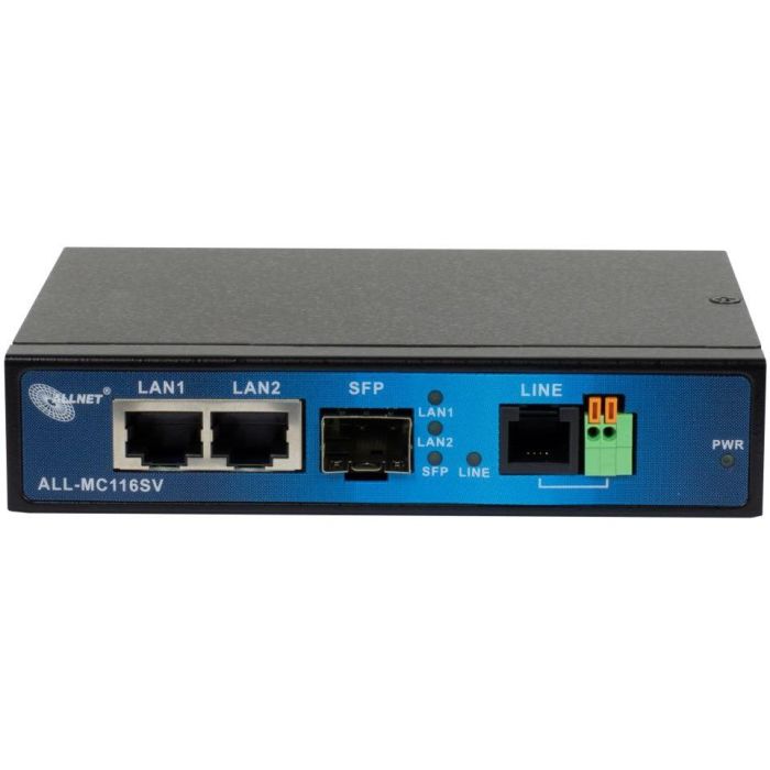 Z ALLNET ISP Bridge Modem VDSL2 mit Vectoring/Point-to-Point Slave-Modem unmanaged ALL-MC116SV-VDSL2 2