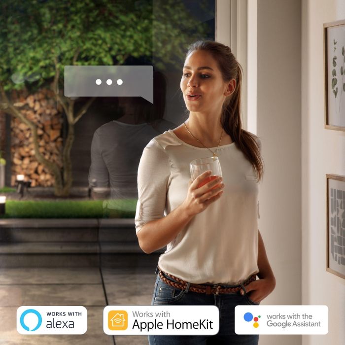 Philips Hue White & Color Ambiance Impress Wandleuchte schmal Schwarz