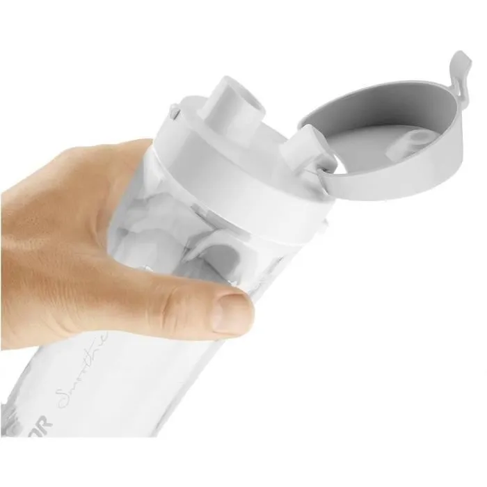 Sencor SBL 2210WH - Blender Smoothie 500 W avec 2 Bouteilles sans BPA et 4 Lames Inox pour Smoothies, Milkshakes et Soupes