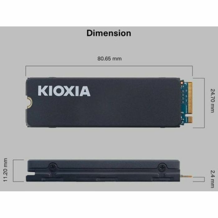 Disque dur Kioxia Exceria Plus G3 2 TB SSD 10
