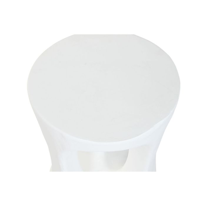 Table d'appoint Home ESPRIT Blanc 35,5 x 35,5 x 51 cm 3